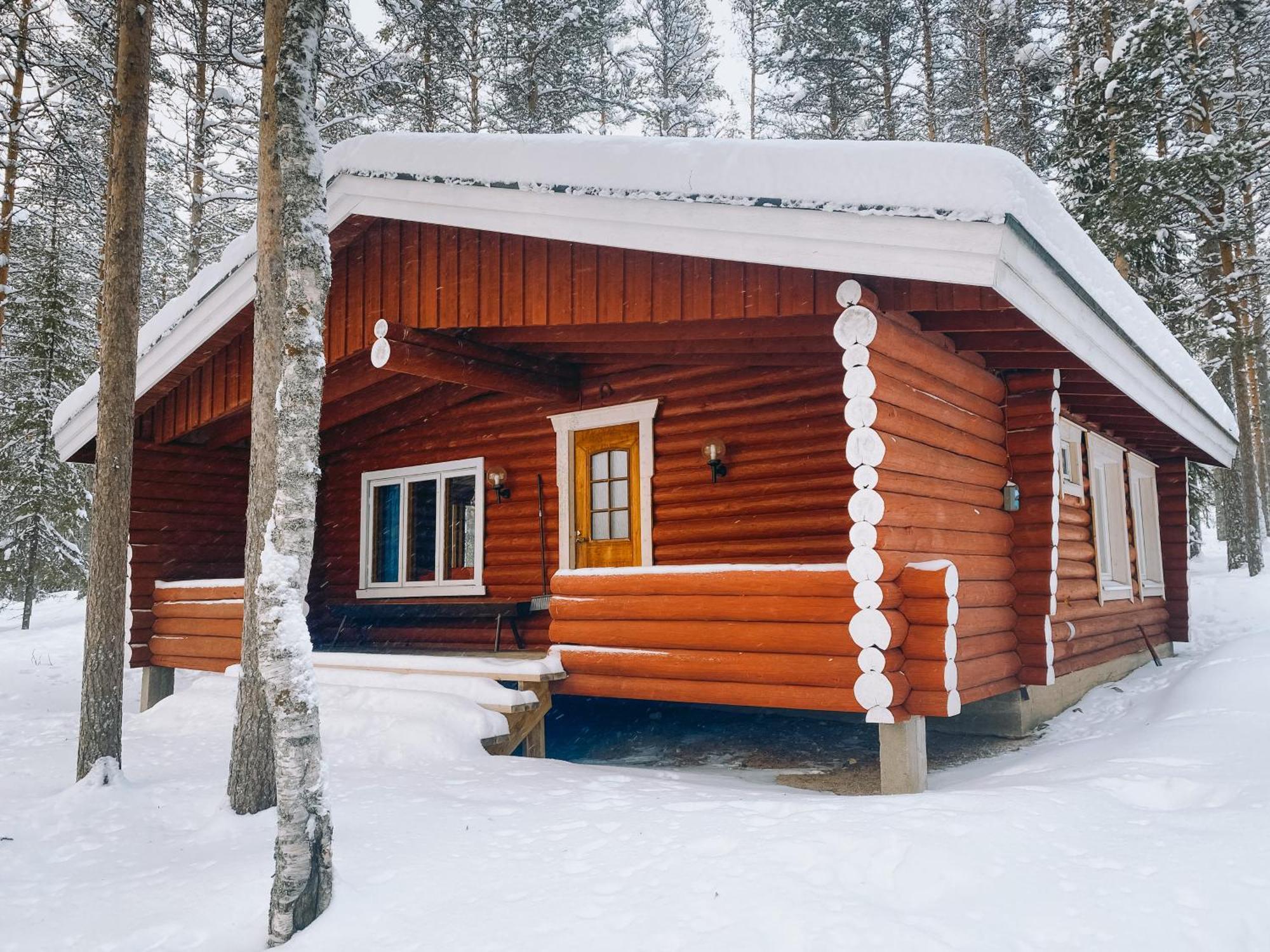 Korvala Log Cabins Villa Buitenkant foto